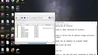 How To Perform IP Scanning Using IP Scanner Tool