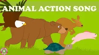 Animal Action Song | Nursery Rhymes | Kids Songs | Bindis Music & Rhymes