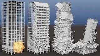 Collapse of Residential Highrise, Building #3 Overview (FP7, INACHUS, VITRUV)