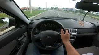 2012 LADA Priora POV Test Drive