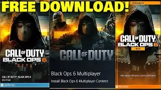How to download the Black Ops 6 Beta for FREE, Pre Download & Early Access for Campaign & Zombies?