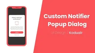 Custom Notifier in Kodular  and Thunkable  | Kodular Tutorial |