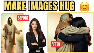 How To Make Video Of IMAGES HUGGING | Create Photo Hug Video | TikTok Trend 2024