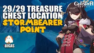 Stormbearers Point  Chest Location Guide (29/29 Treasure Chest) | Genshin Impact
