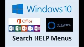 Windows 10   Use Microsoft Office Help and Windows Help