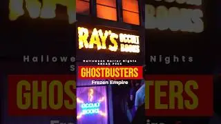 Highlights from Ghostbusters Frozen Empire haunted house at Halloween Horror Nights Orlando