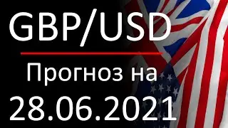 Курс доллара Gbp Usd. Прогноз форекс 28.06.2021. Forex. Трейдинг с нуля.