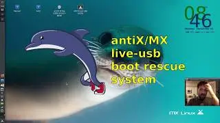 antiX/MX live boot rescue system