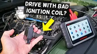 IF YOU DRIVE WITH BAD IGNITION COIL THIS WILL HAPPEN TO YOUR CAR, ANY CAR