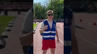 Беговой-соревновательный вайб на дорожке в Лужниках!)))))) 🥇👏