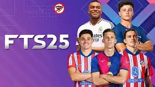 FTS 25 MOBILE™ ANDROID OFFLINE 300 MB NEW KITS 2024/25 REAL FACES AND LATEST TRANSFERS BEST GRAPHICS