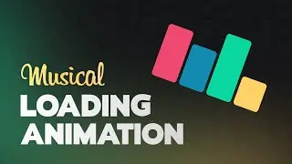 Musical Loading Animation using CSS