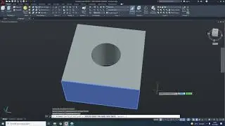 237 Autocad 3d  Rotate, Color Faces