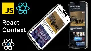 React Context. Смена темной и светлой темы. React приложение новостей. [13]