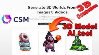 3D.csm.ai - Turn photos and videos into 3D models