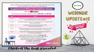 Vibal Group | FREE WEBINAR | JUNE 29-JULY 3 | With Certificate