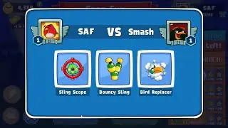 Angry Birds Friends. Star Cup Brawl! SAF vs Smash. Passage from Sergey Fetisov