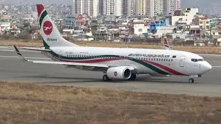 A day at Kathmandu Tribhuvan Int’l Airport. High Altitude Planespotting in 4K, Nepal