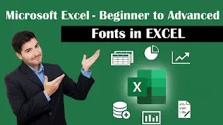 Excel Tutorial: Fonts in MS EXCEL - How to Apply Different Font Names and Sizes - Excel tutorials
