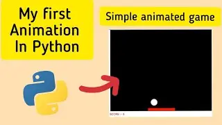My first animation in Python Animation in python using tkinter module