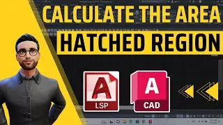 How to Quickly calculate a hatched area in AutoCAD using an AutoCAD Lisp