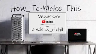 PRO_DISPLAY_XDR MOCKUP || INTRO_TEMPLATE - DARK_ WHITE -  SONY VEGAS PRO_TEMPLATE || FREE DOWNLOAD