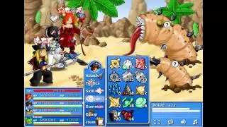 Epic Battle Fantasy 4 Mid-Boss:Sand Worm [Epic Difficulty]