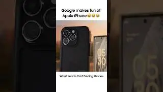 Apple faints after seeing a Folding Phone by Google 📱