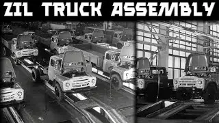 Soviet Trucks. ZIL-130 Assembly Line that Produced 3.3 Million Trucks #ussr