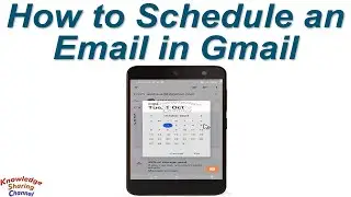 How to Schedule an Email in Gmail