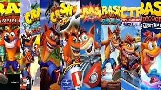 The Evolution of Crash Bandicoot Games (1996-2020)