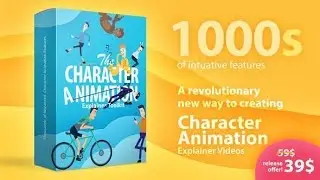 After Effects Template: Character Animation Explainer Toolkit