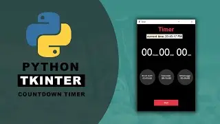 How to Create Countdown Timer Using Python | Tkinter Python Project