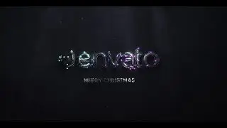 After Effects Template: Elegant Christmas Logo