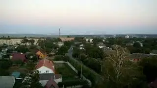 Panorama of Ostroh from the store Karpaty | Панорама Острога над магазином Карпати