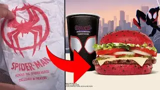 The NEW Burger King Spider-Verse Whopper!