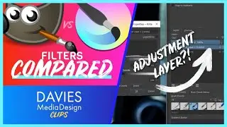 Krita's Adjustment Layers vs. GIMP's Filters | DMD Clips