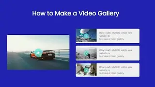 How To Make Video Gallery In HTML And CSS