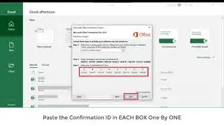 How to Activate MS Office by Phone with get CID Web