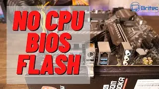 How to Flash Your BIOS Without a CPU, RAM or GPU