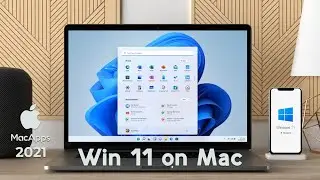 Installing Windows 11 on Intel MacBook Pro | Interface & Workspace Quick View