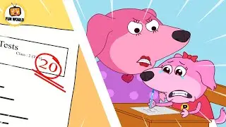 Peppa's exam scores were terrible #funnycartoon #peppapig #animationmeme