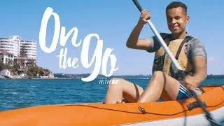 Liam goes kayaking in Manly, Sydney – On the go with EF #79