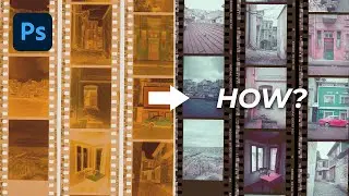 Negatives Photos to Positives Photos in Photoshop | Photoshop Tutorial