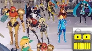 Awesome Collection Of 85 Figma Action Figures by Good Smile Company at 2018 New York Toy Fair