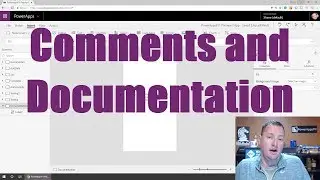 PowerApps Code Comments inline block and documentation