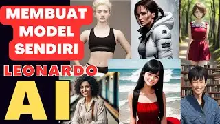 GAMBAR AI |  MEMBUAT MODEL DI LEONARDO AI