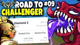 ILLAOI BOOSTER WITH 77% WIN RATIO MET CHO'GOD AND FF15 | Road to Challenger Series #09 | Season 14