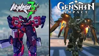 Genshin Impact Machines VS Honkai Impact Machines