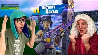 Goated Grandma Reacts To My Fortnite Victory Royale! Funny Reaction Video / Goated Grandma Tiktok